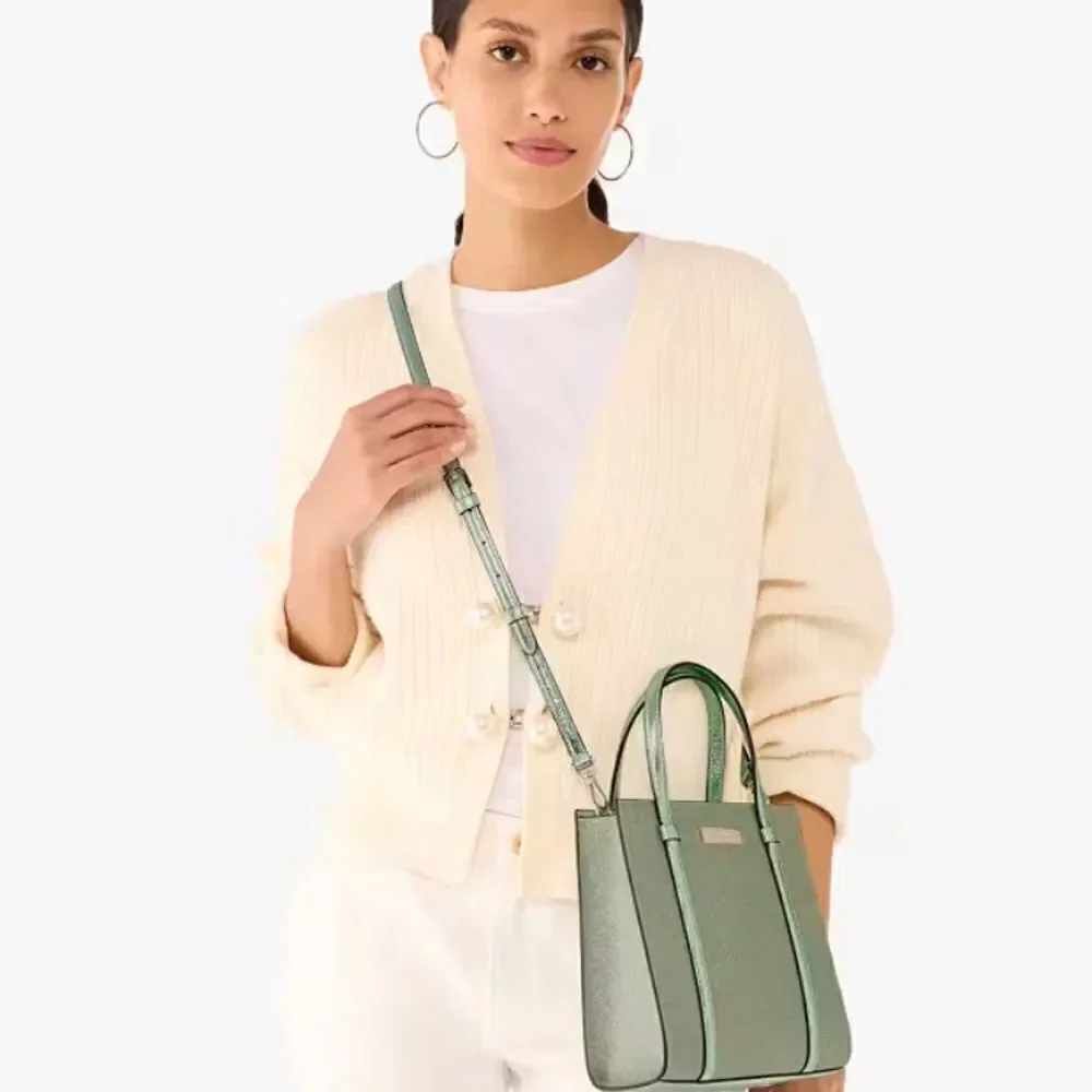 Kate Spade Kenzie Glitter Small Tote Bag Purse